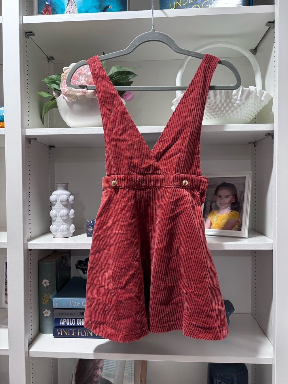 Janie & Jack Corduroy Jumper Dress 7